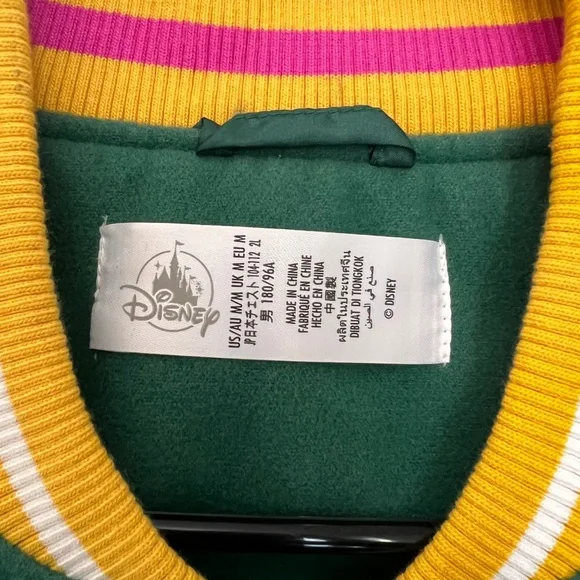 Disney's The Princess and the Frog Tiana "Dreams do come true" Varsity Jacket - Picture 2 of 9